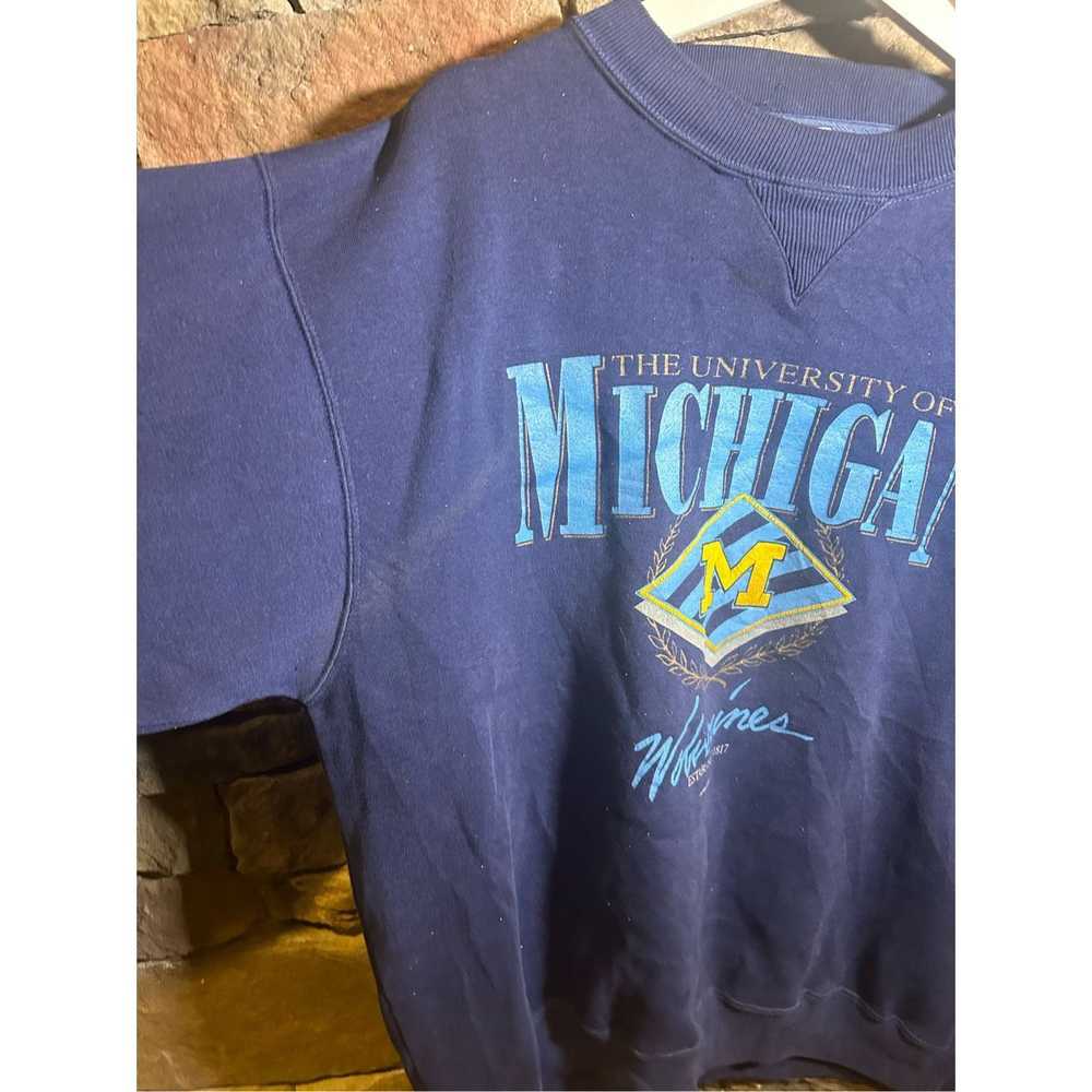 Vintage Vintage 1990s University of Michigan Wolv… - image 4