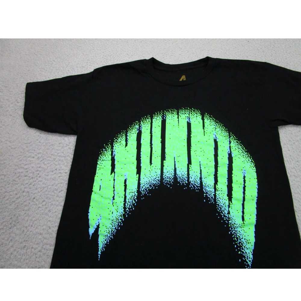 Vintage 4 Hunnid Shirt Mens Medium Black Green T-… - image 2