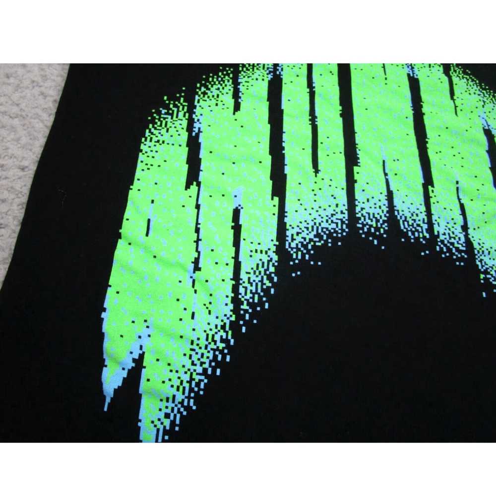 Vintage 4 Hunnid Shirt Mens Medium Black Green T-… - image 3