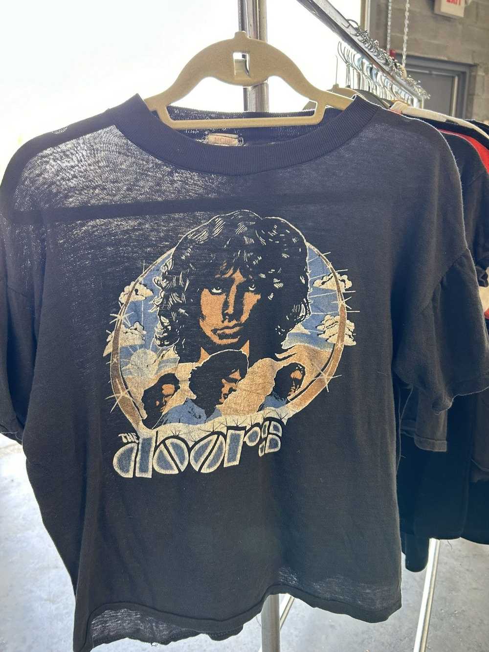 Band Tees × Tour Tee × Vintage 1970s jim morrison… - image 3