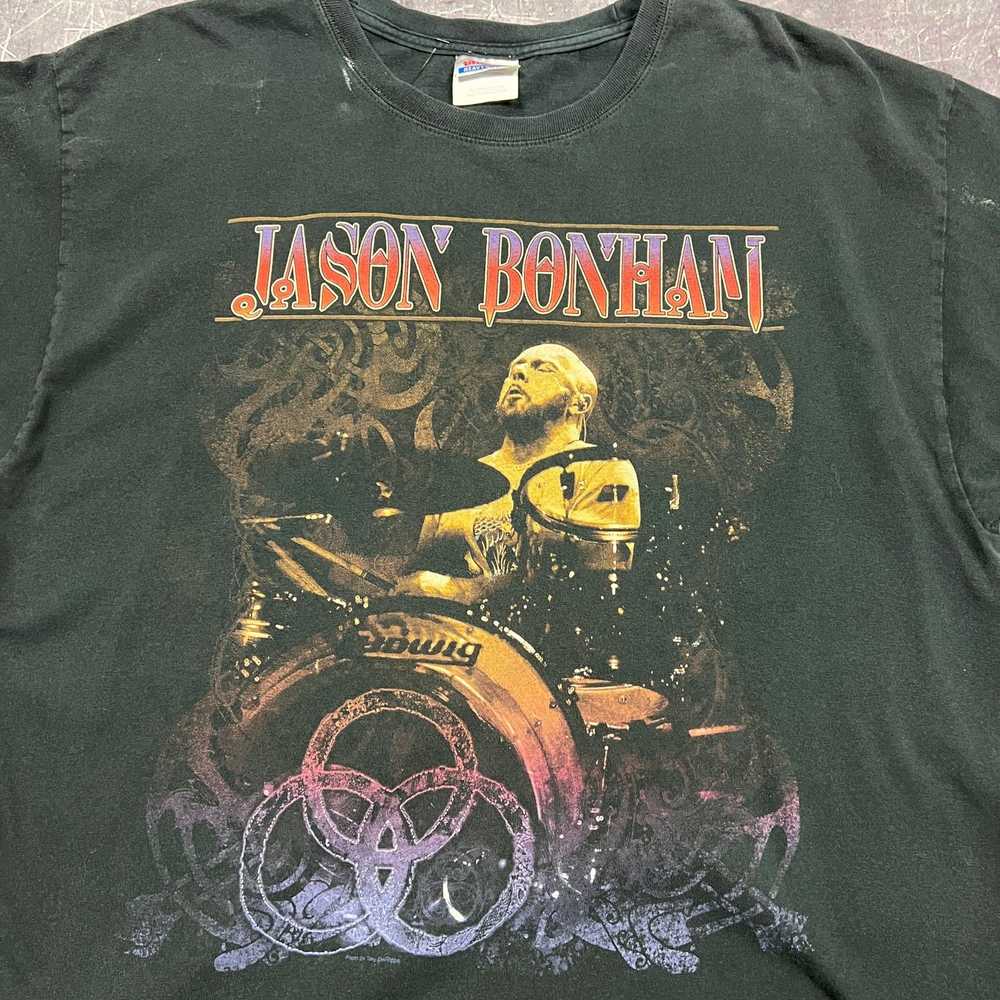 Band Tees × Hanes × Vintage 00s Jason Bonham Led … - image 2