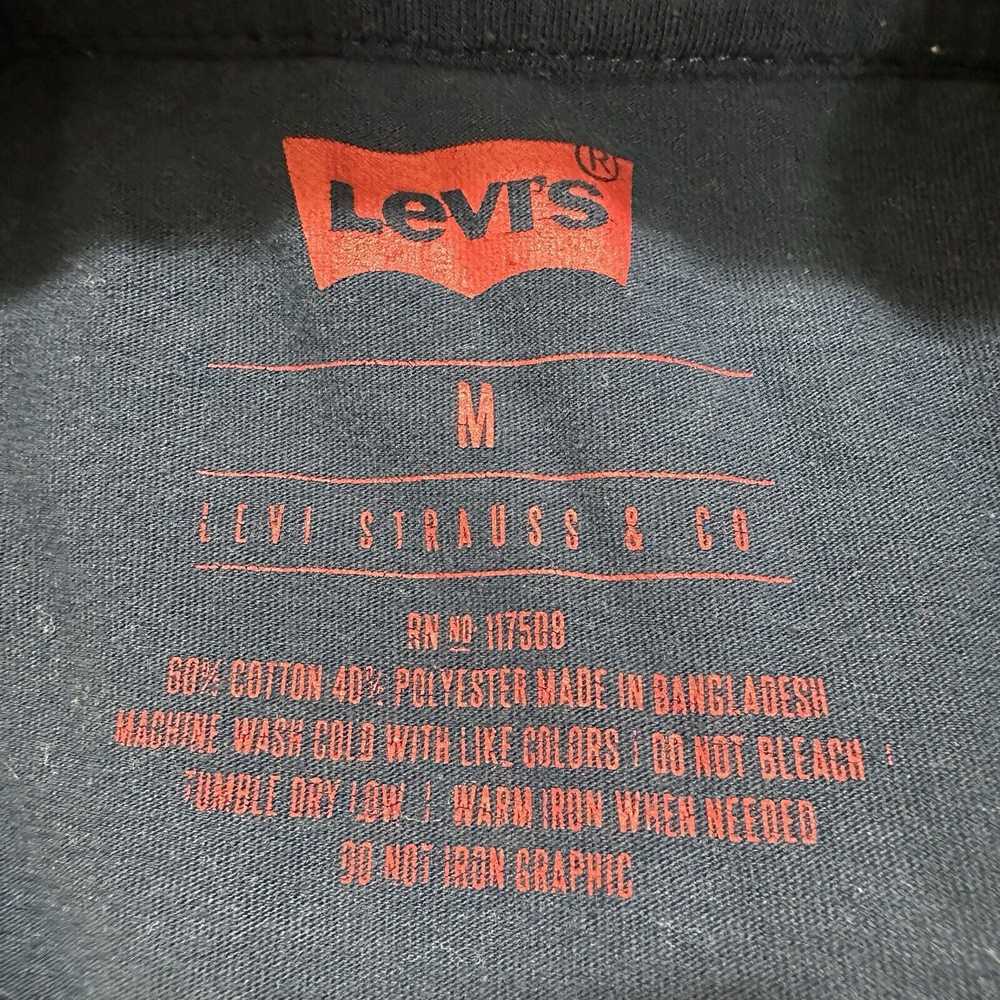 Levi's Levi's Medium Lighweight Hoodie Navy Blue … - image 3