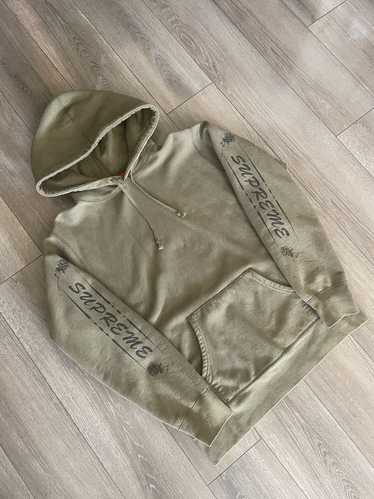 Supreme Supreme Olive Hoodie - Size Medium