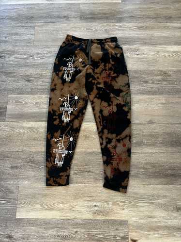 Custom × Japanese Brand × Streetwear Bleach Dyed … - image 1