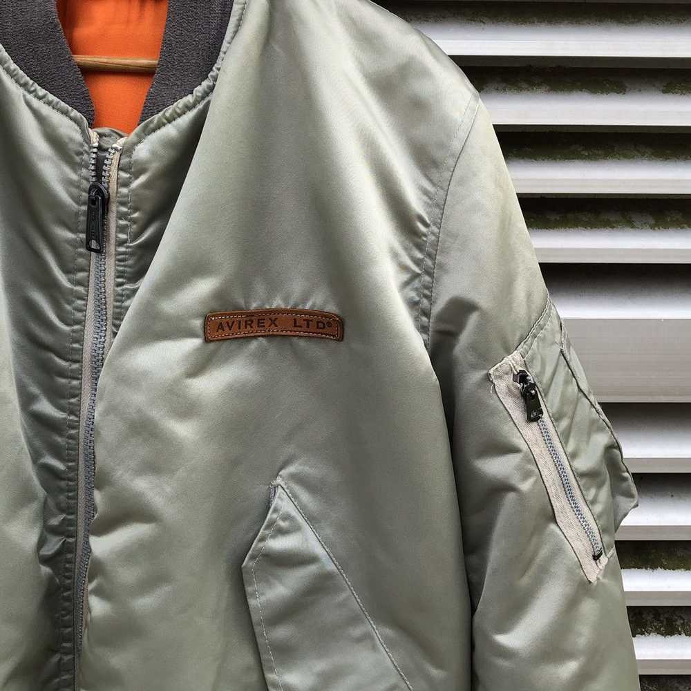 Avirex × Bomber Jacket × Vintage Vintage Avirex F… - image 3