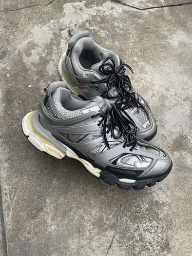 Balenciaga Track Sneakers Silver Black