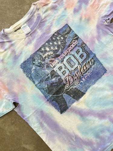 Band Tees × Vintage Vintage 2005 Bob Dylan Tie Dye