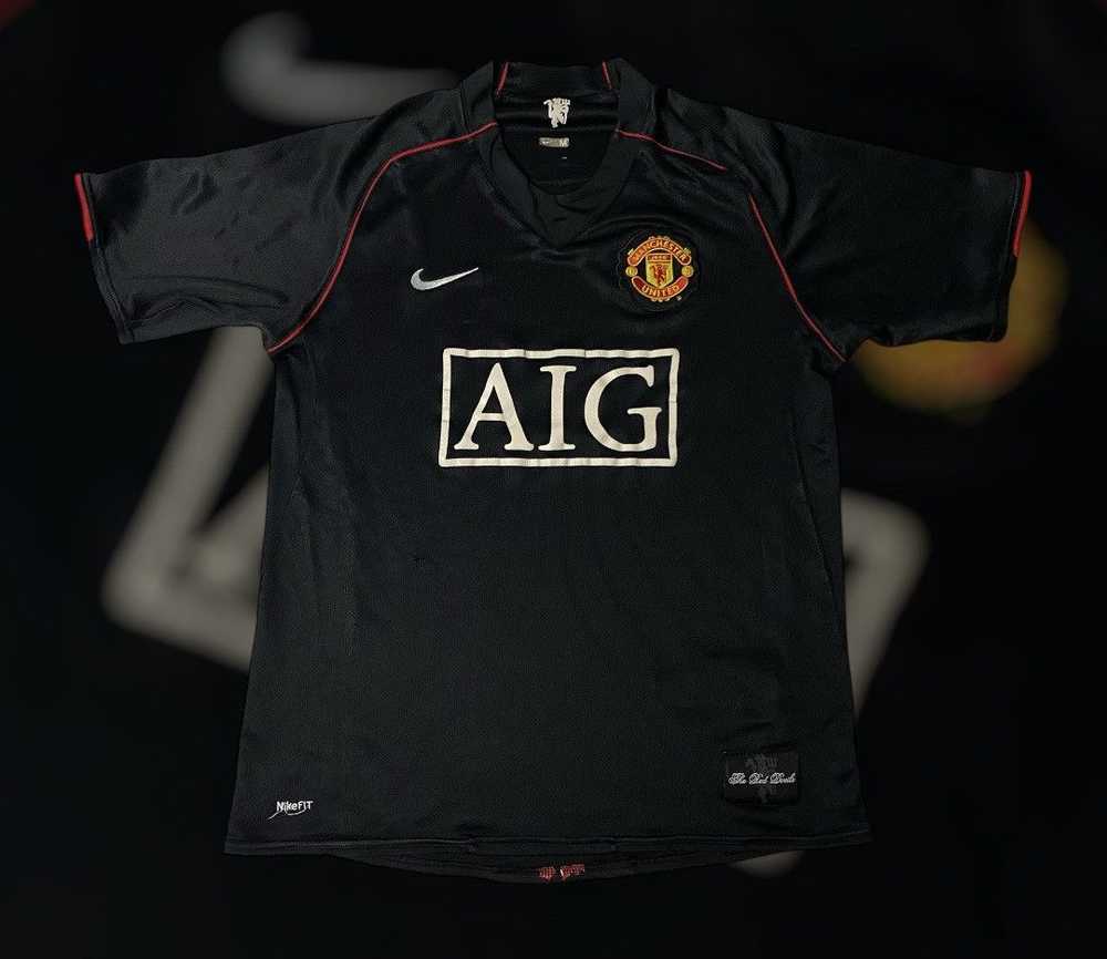 Manchester United × Nike × Soccer Jersey Vintage … - image 1