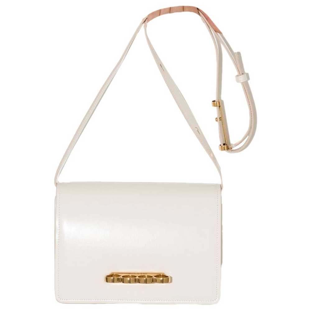 Alexander McQueen Knuckle leather handbag - image 1