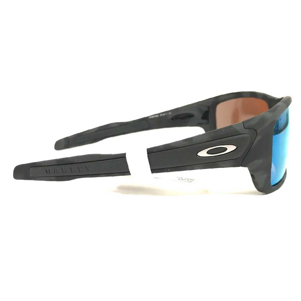 Oakley Matte Black Camo Framed Turbine Design Sun… - image 4