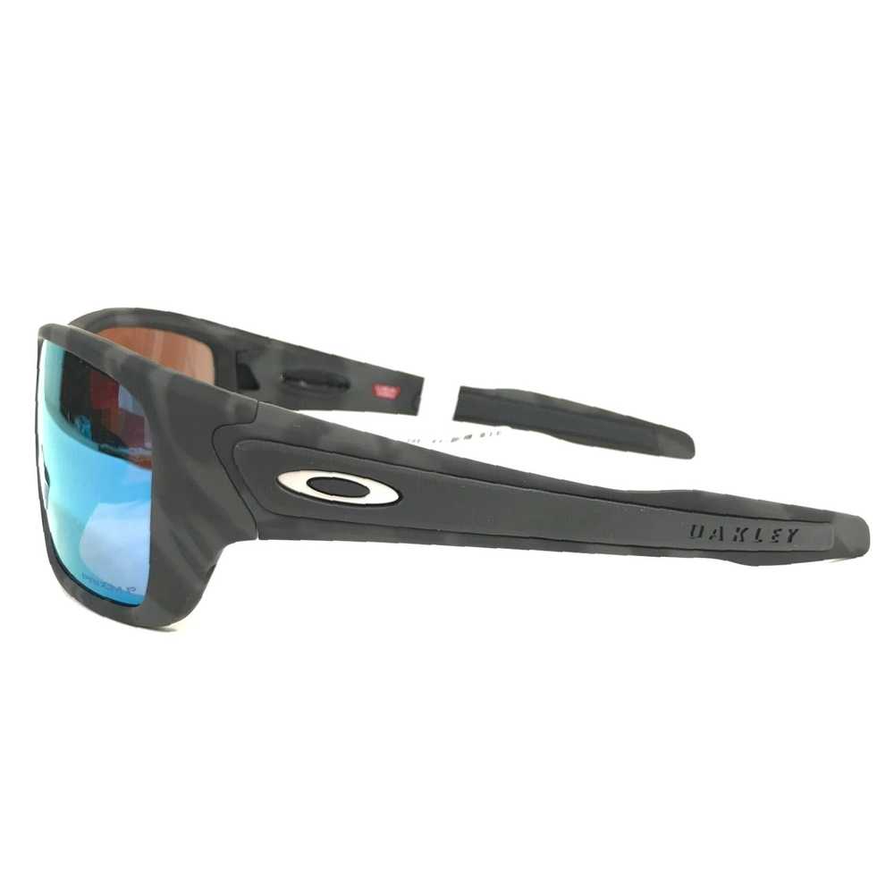 Oakley Matte Black Camo Framed Turbine Design Sun… - image 6