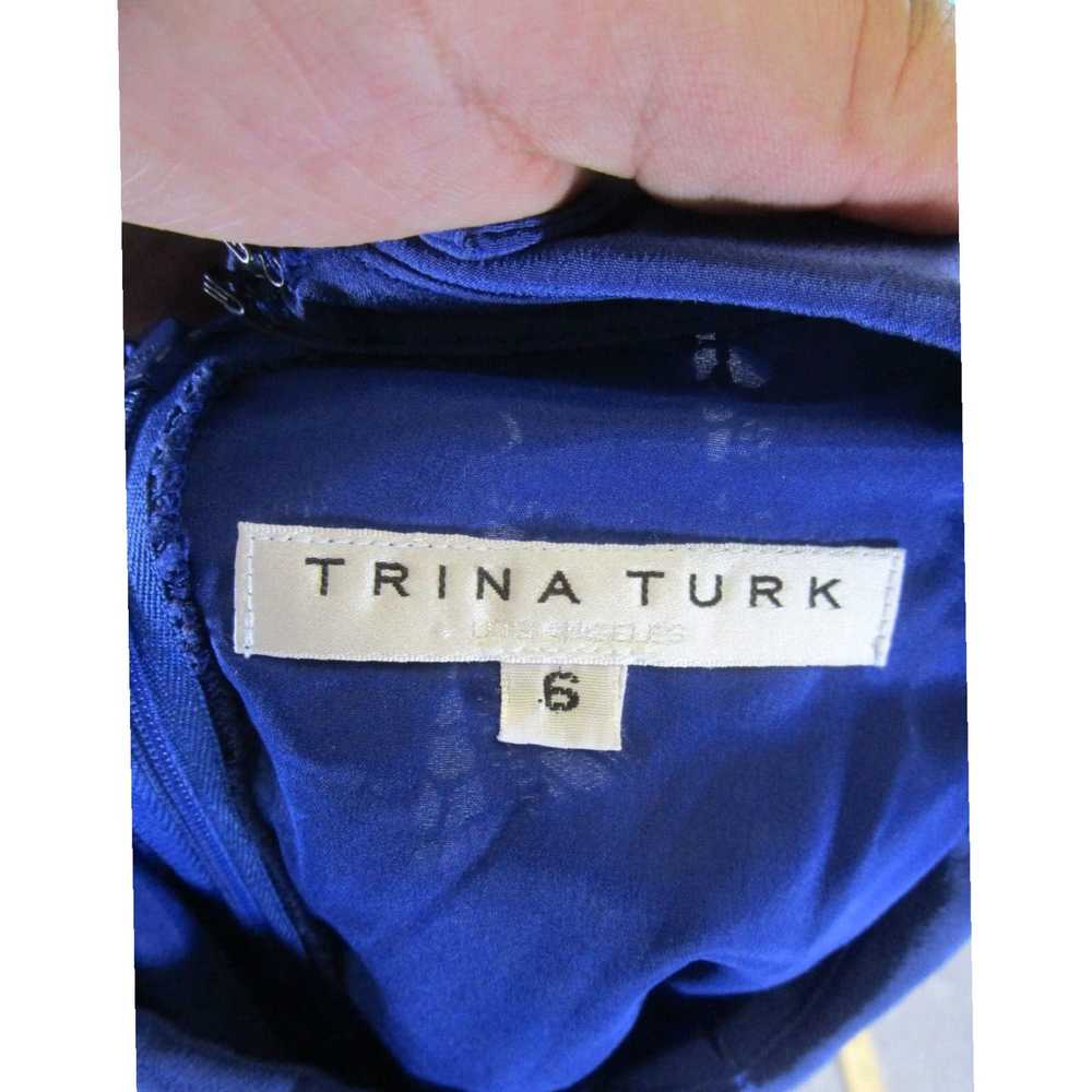 Trina Turk Trina Turk Elegant Embroidered Floral … - image 7