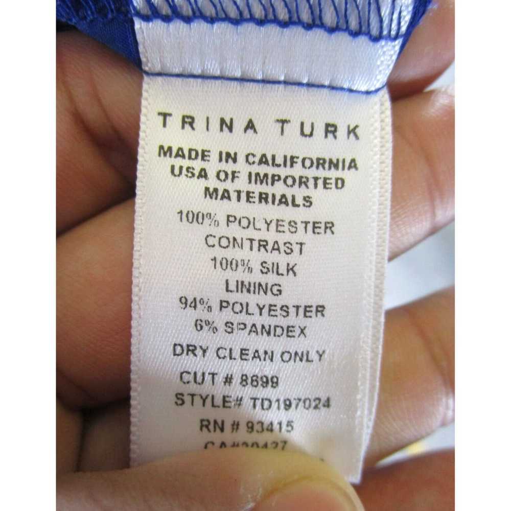 Trina Turk Trina Turk Elegant Embroidered Floral … - image 8