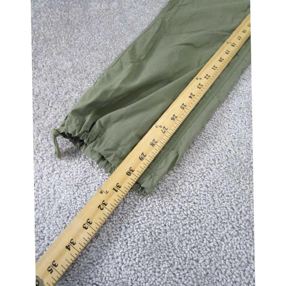 Vintage Womens Small Green Ripstop Cargo Pants wi… - image 3