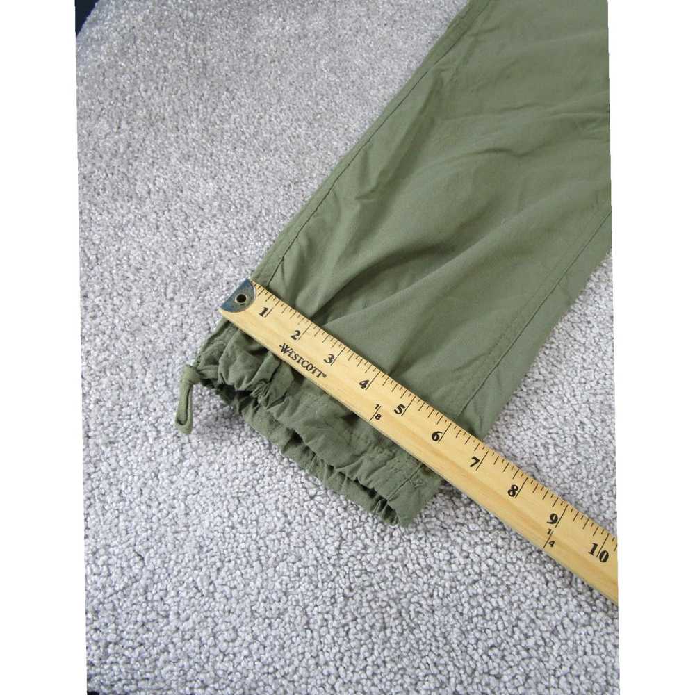 Vintage Womens Small Green Ripstop Cargo Pants wi… - image 4