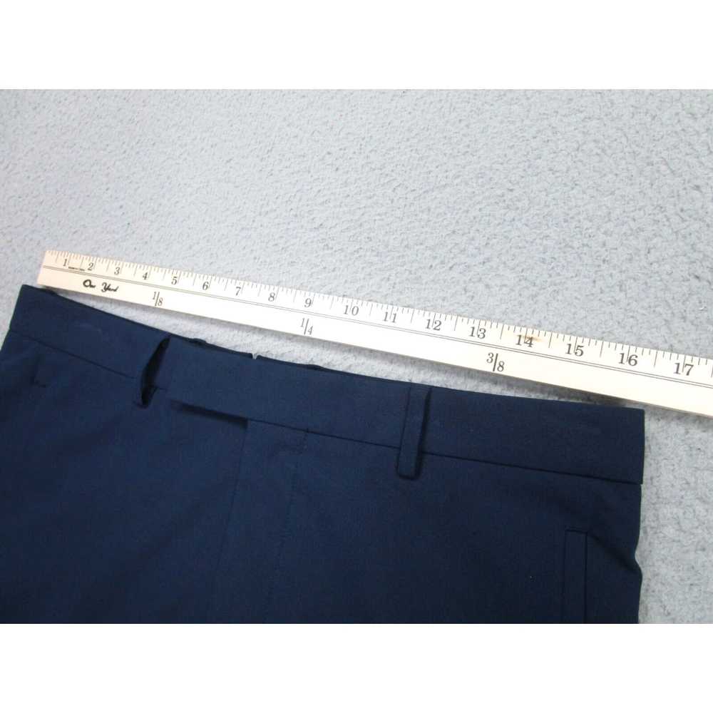 Vintage Sene Pants Mens 32x26 Blue Ankle Soho Fle… - image 5