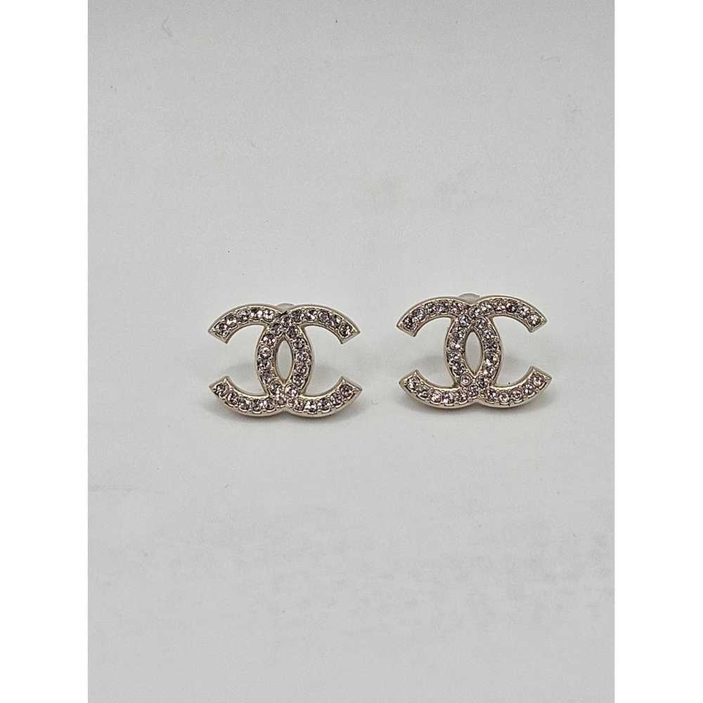 Chanel Crystal earrings - image 3