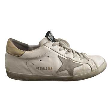 Golden Goose Superstar leather trainers