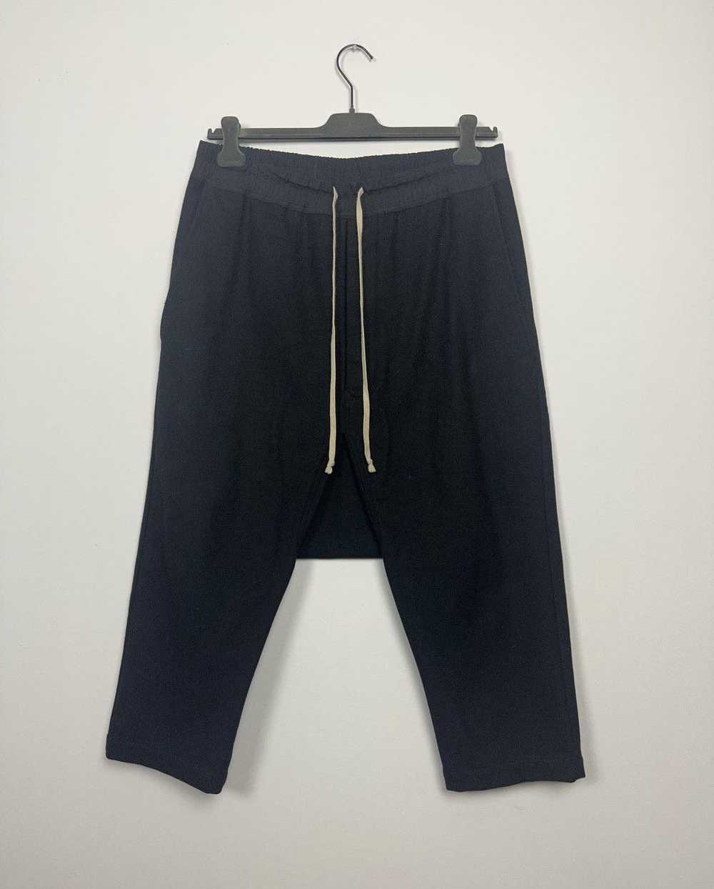 Rick Owens FW15 ‘SPHINX’ Felted Wool Cropped Draw… - image 1