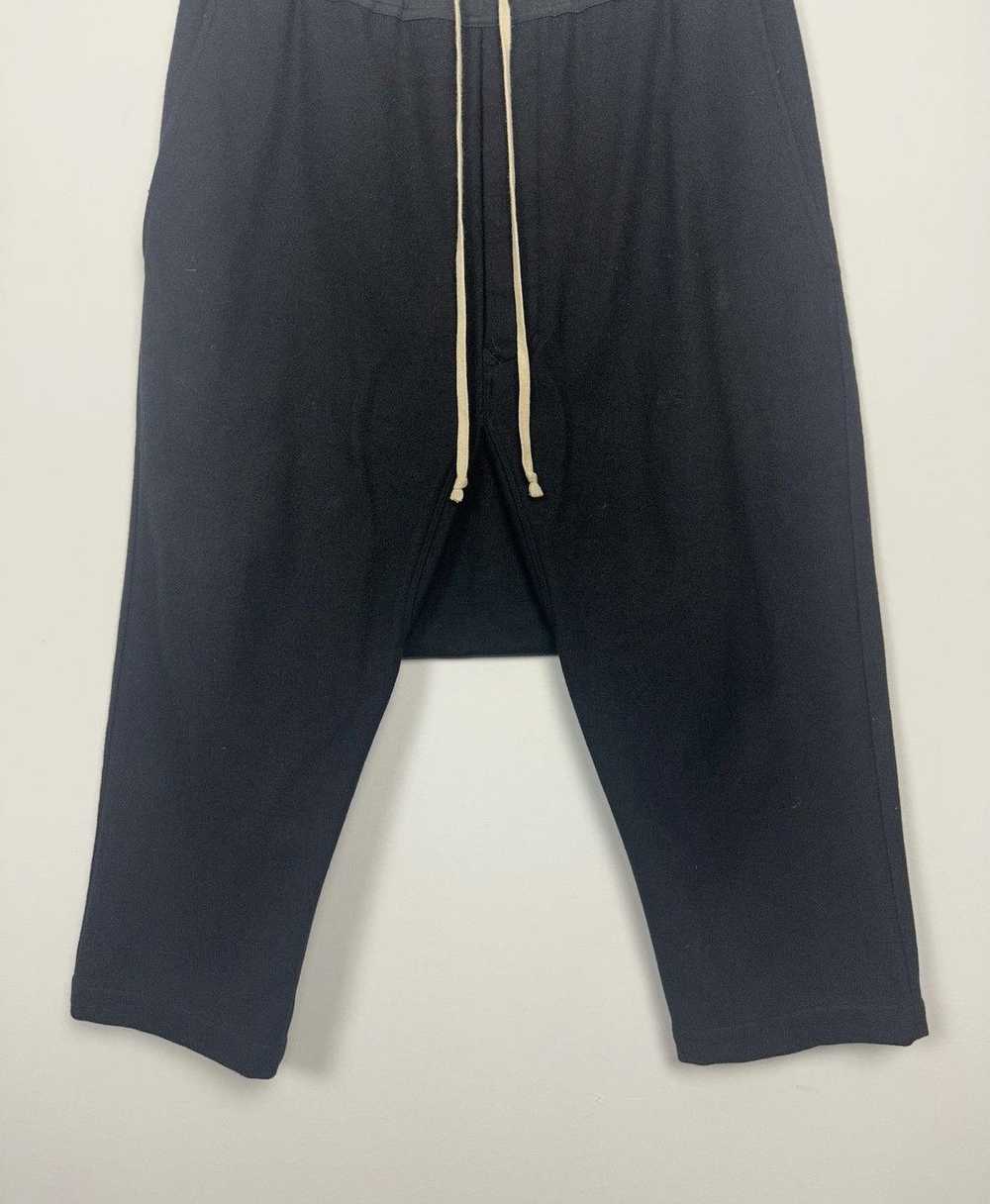 Rick Owens FW15 ‘SPHINX’ Felted Wool Cropped Draw… - image 3