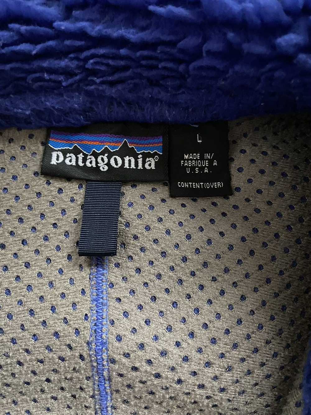 Patagonia Rare 2001 Blue Patagonia Jacket X Deep … - image 3