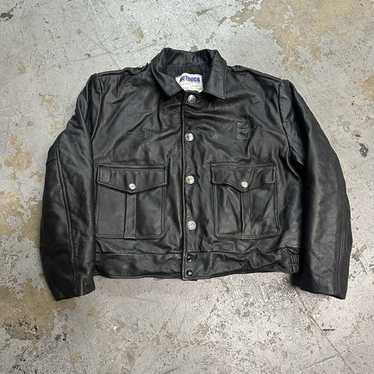 RALPH EDWARDS 1960年代POLICE ライダースジャケット古着 50s~ RALPH EDWARDS W-RIDERS JACKET. | 古着屋【True vintage