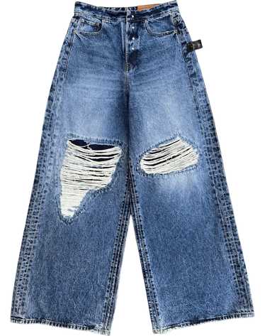 Vetements SS23 Inside-Out Baggy Flare Denim