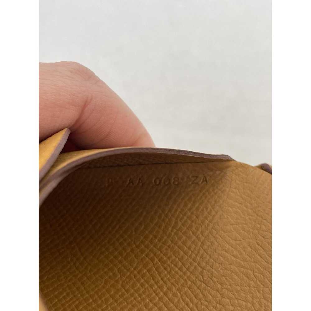 Hermès Calvi leather card wallet - image 7