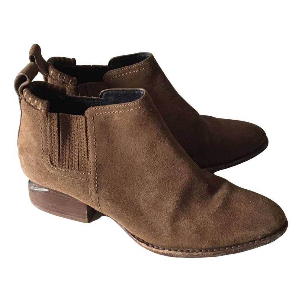 alexander wang kori leather ankle boots