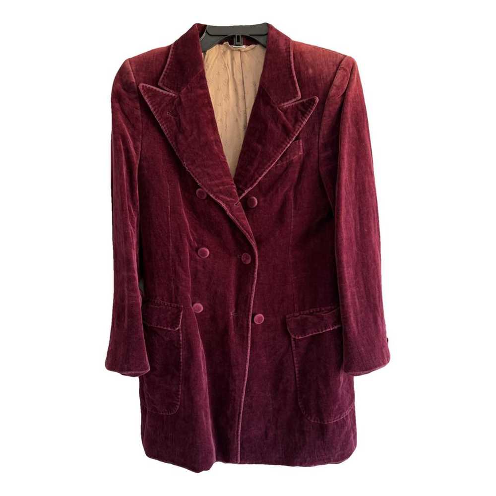 Gucci Velvet blazer - image 1