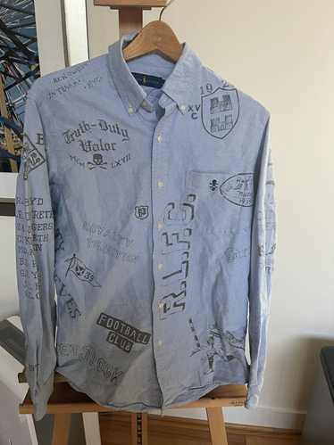 Ralph Lauren Graffiti Polo Button-Up