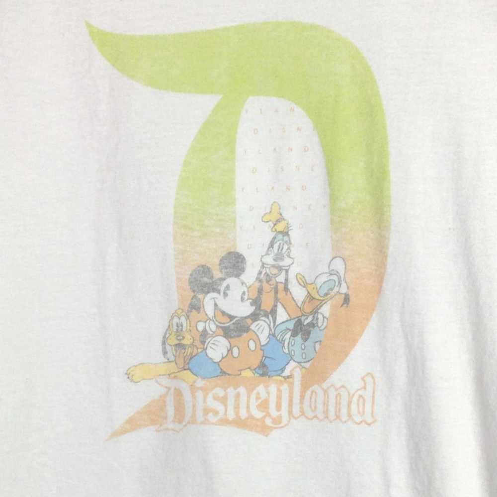 Disney Retro faded Disneyland Parks 3/4 Sleeve Gr… - image 2