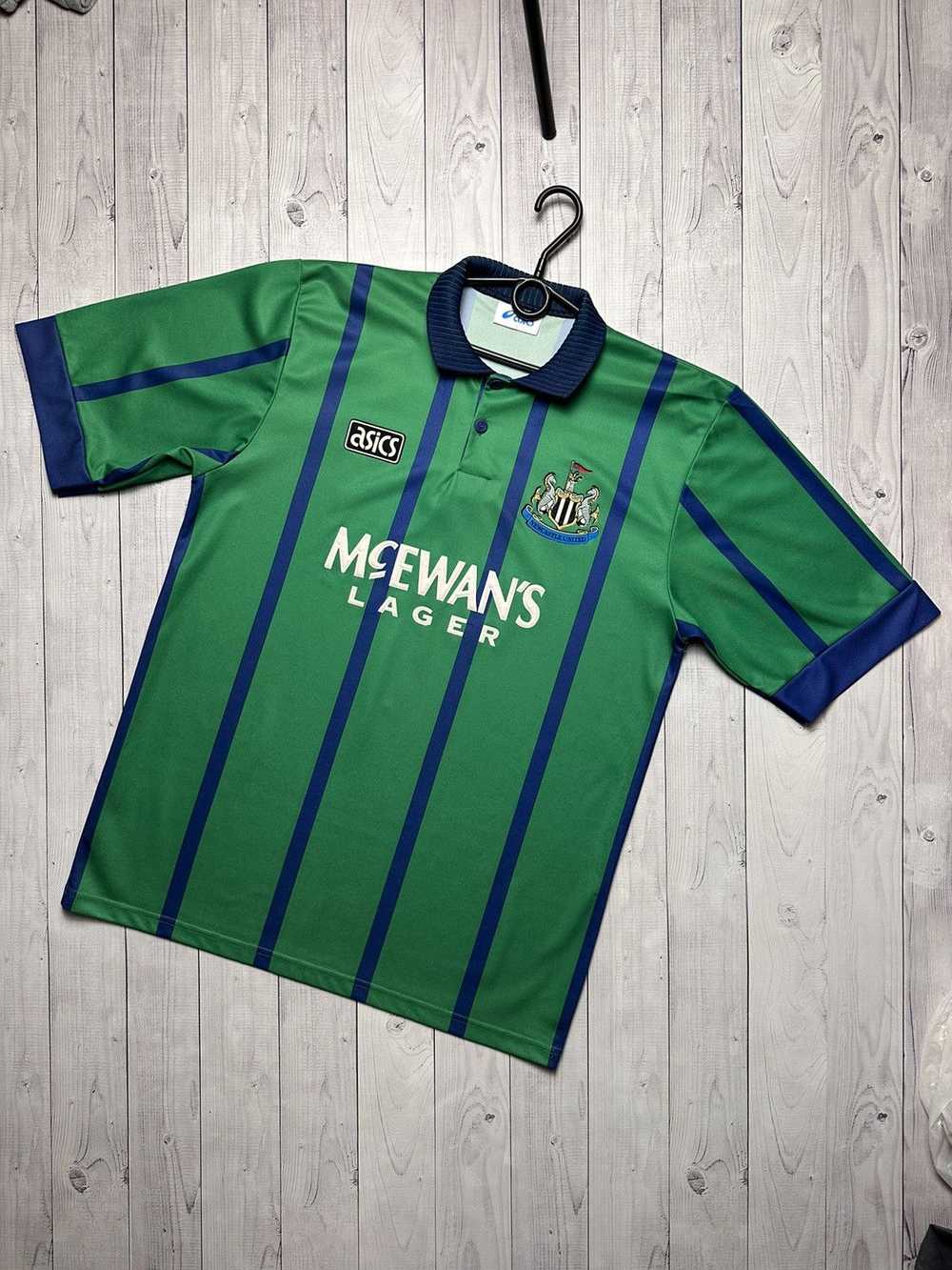 Soccer Jersey Vintage New Castle soccer jersey as… - image 1