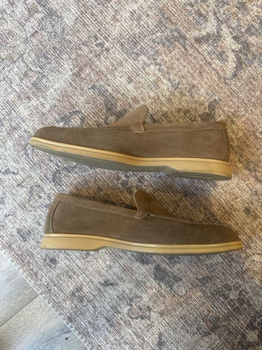 Designer Suede Loafers / Similar to LORO PIANA - image 2