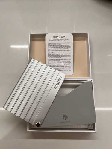 Rimowa Rimowa Cardholder Silver Aluminum