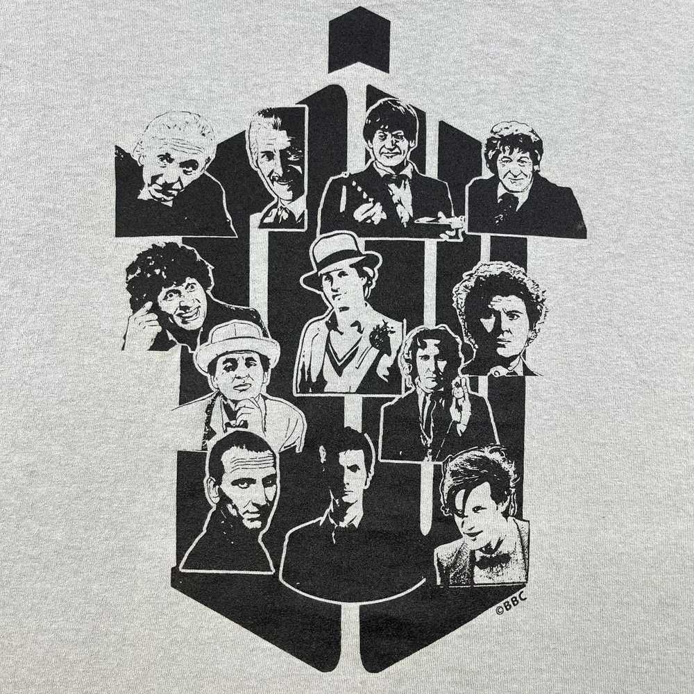 Anvil Vintage BBC TV T-Shirt Small Gray British B… - image 3