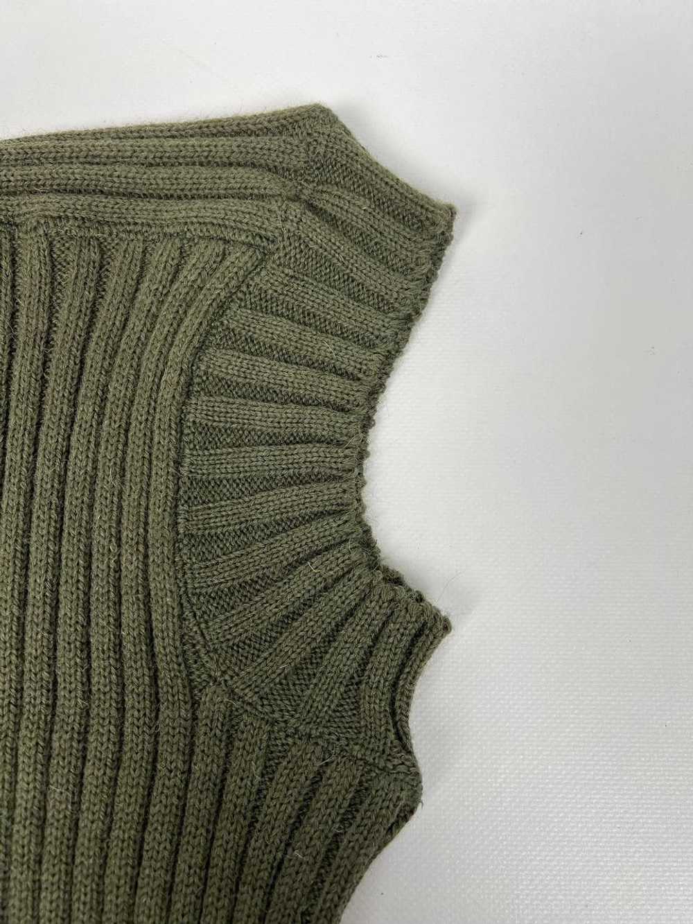 Avant Garde × Handknit × Military Vintage Y2K Mil… - image 12