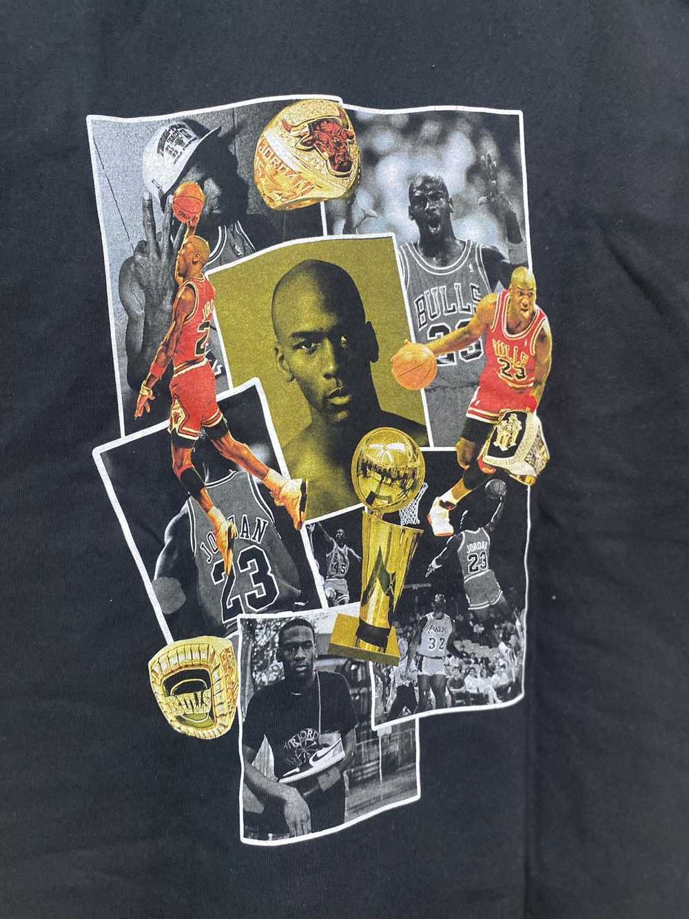 Vintage Vintage inspired Micheal Jordan graphic t… - image 3