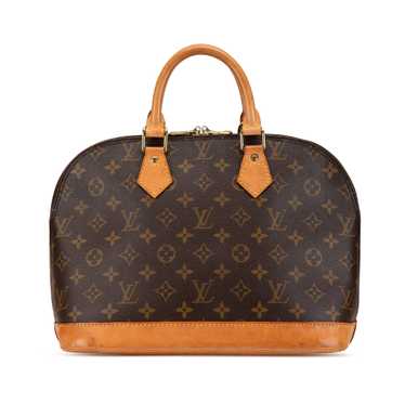 Brown Louis Vuitton Monogram Alma PM Handbag