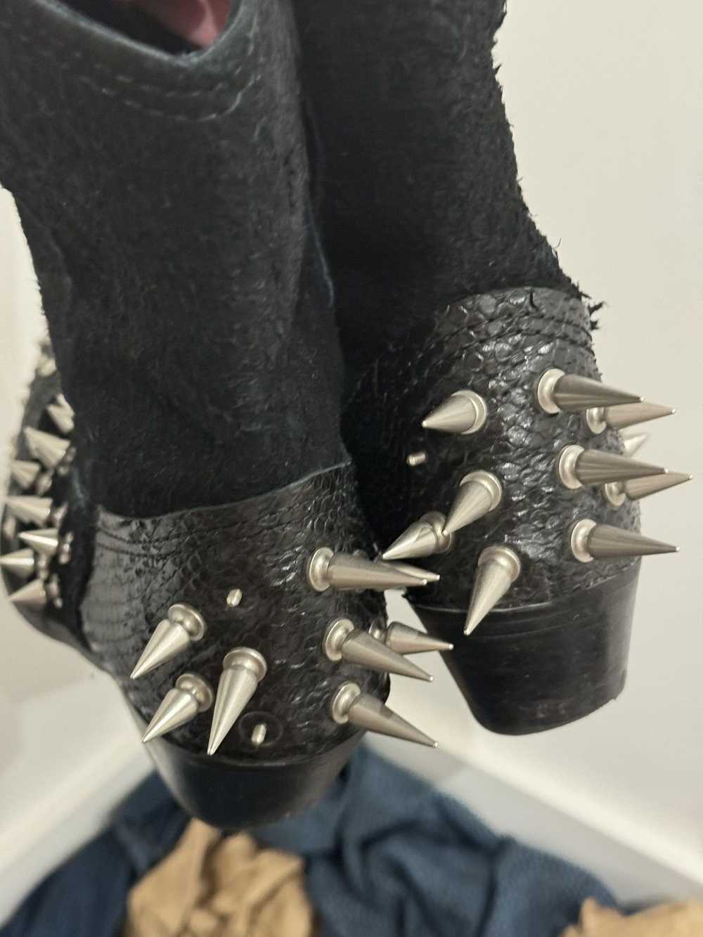 Junya Watanabe Junya Wantanabe Spiked Boots - image 3