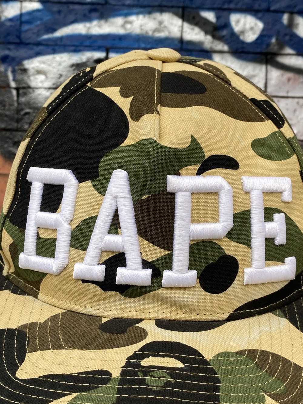 Bape 1st Camo Snapback Cap - image 2