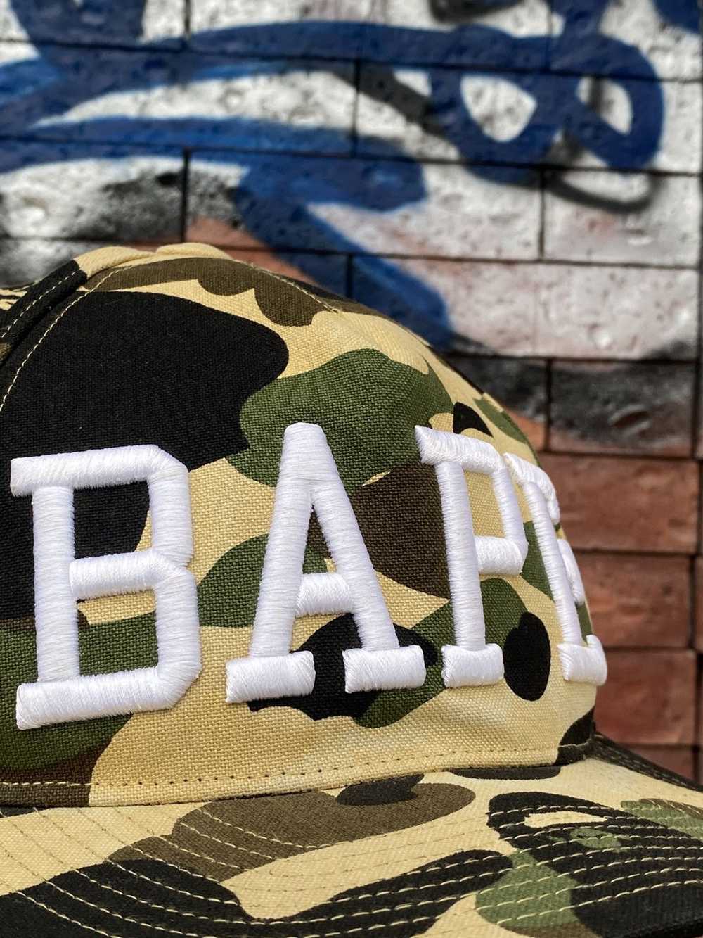 Bape 1st Camo Snapback Cap - image 7