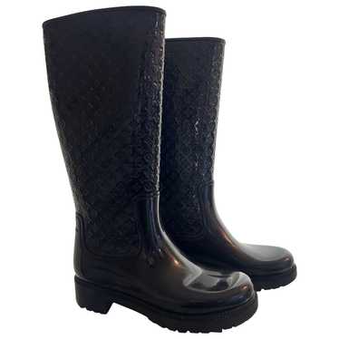 Louis Vuitton Drops patent leather wellington boot