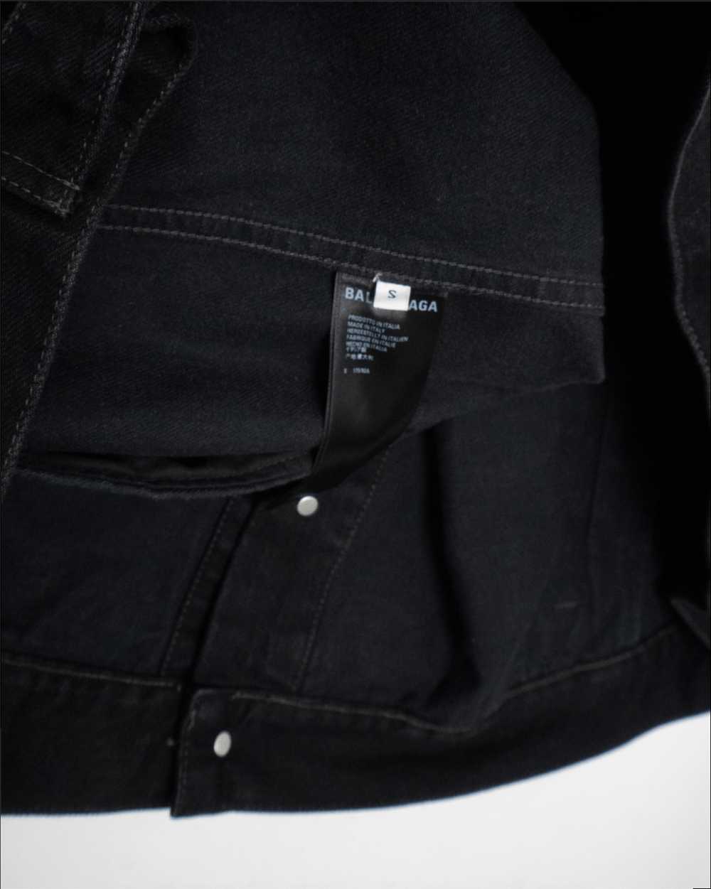 Balenciaga FW21 Boxy Gamer Denim Jacket - image 6