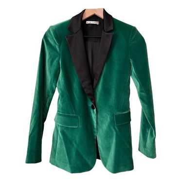 Alice & Olivia Velvet blazer