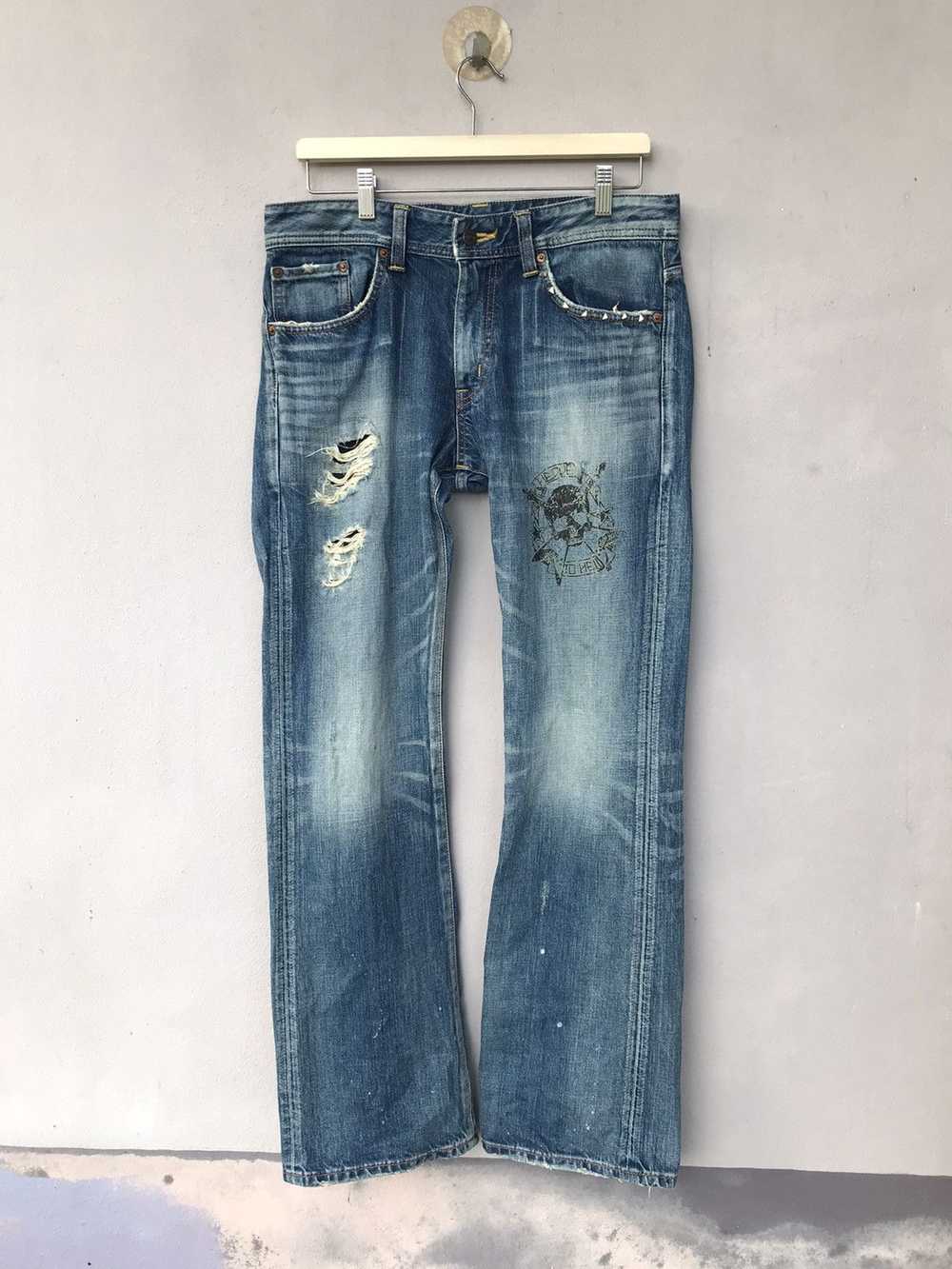 Distressed Denim × Edwin × Seditionaries Vintage … - image 1