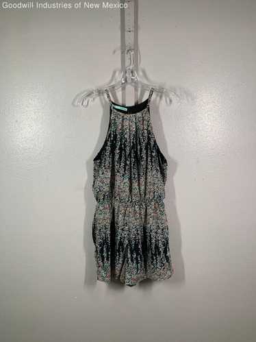 Maurices Womens Multicolor Floral Sleeveless Back 