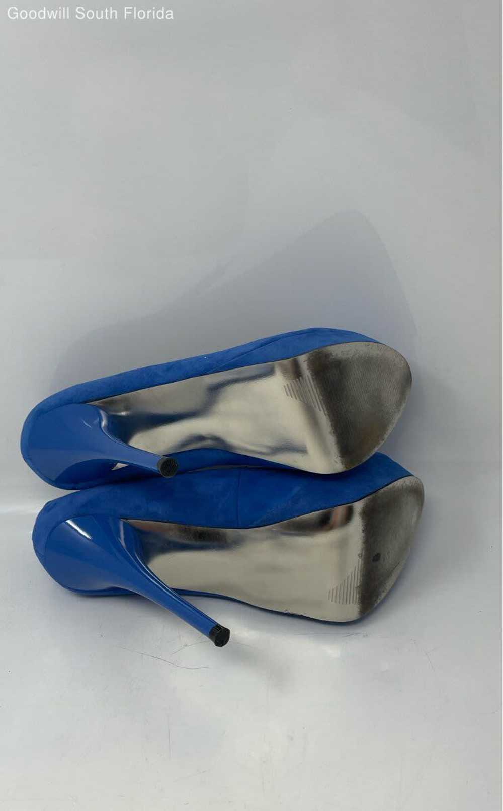 Steve Madden Womens Caryssa Blue Leather Stiletto… - image 5