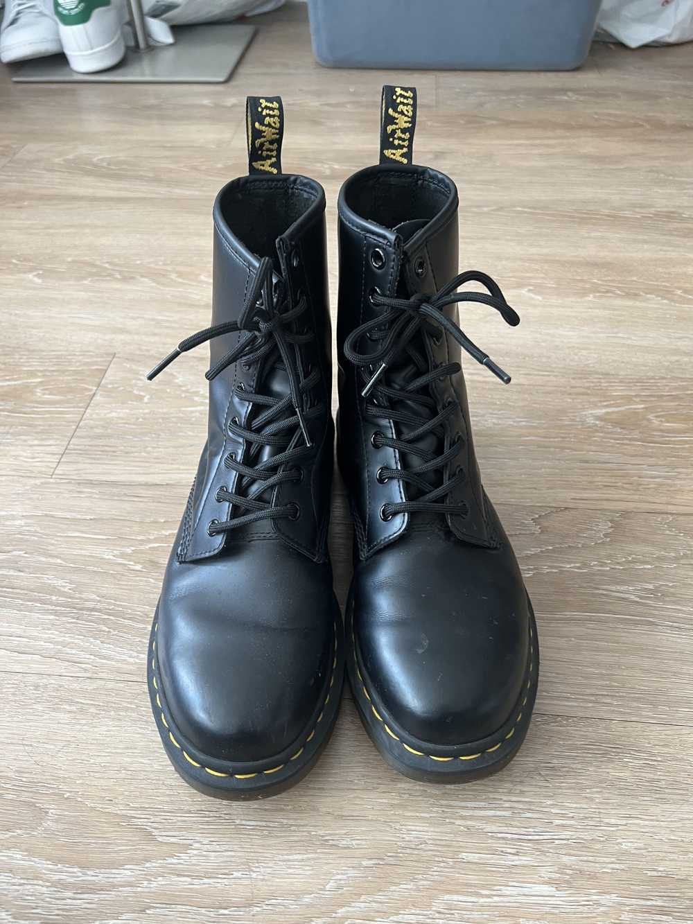 Dr. Martens Dr. Martens Black Smooth 1460 Boots - image 3