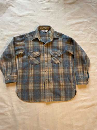 Woolrich plaid flannel shirt jacket (M) | Used,…